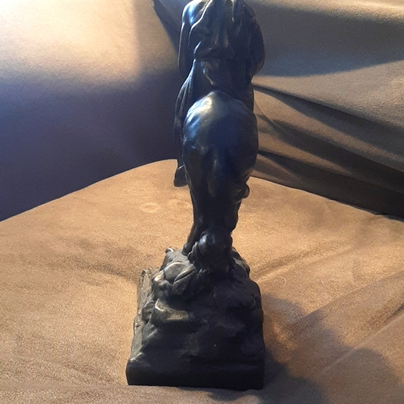 Antique END OF TRAIL metal bookends - Picture 6 of 7